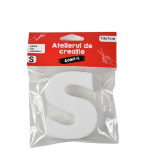 Accesorii craft- litera s polistiren