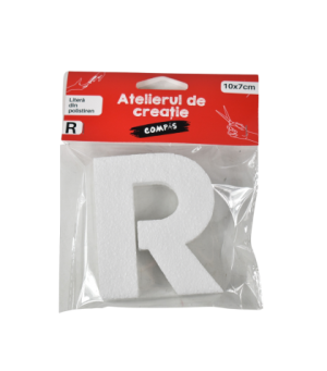 Accesorii craft- litera r polistiren