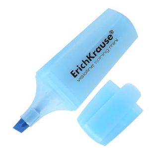 Textmarker visioline mini spring ink light-blue erich 48793