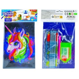 Set creatie cu diamante jurnal 14.5*20.5cm toi-toys 46709z