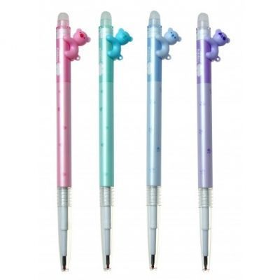 Roller gel cu rescriere 0.5mm albastru pastel ha412002pb