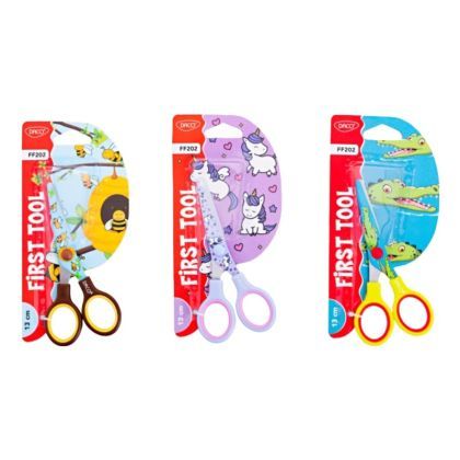Foarfeca gradinita blister 13cm ff202 daco