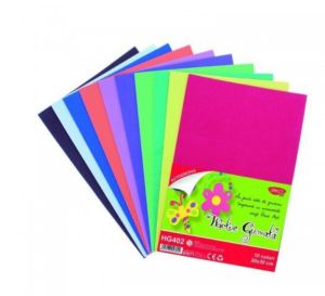 Hartie gumata 44 hg402 20x30cm 10coli 10cul daco            