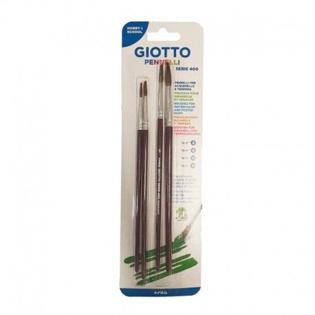 Pensule giotto set 4buc seria 400 fl0027300