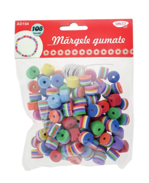 Accesorii craft ad154 margele gumate spuma daco             