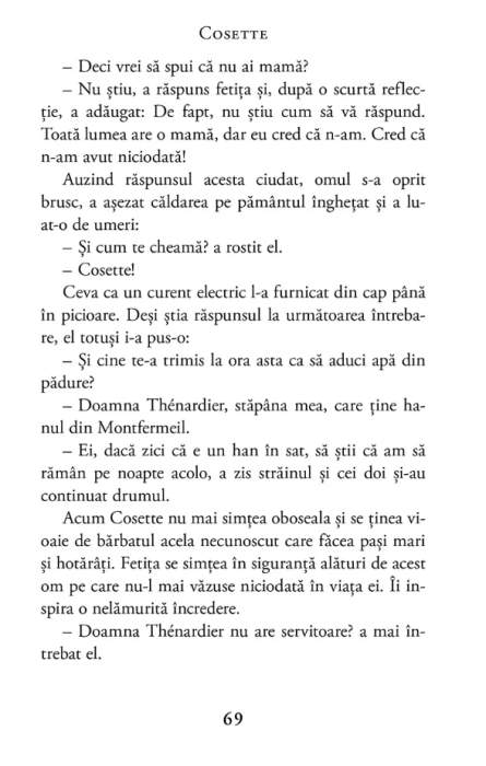 Cosette si Gavroche - Victor Hugo
