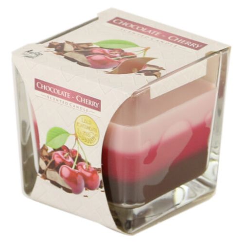 Lumanare parfumata chocolate cherry 8*8cm  snk80-104