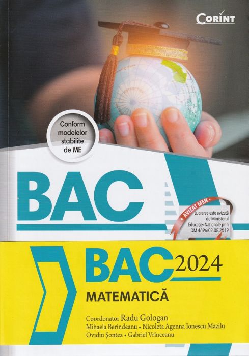 Bacalaureat 2024. Matematica M1 - Mihaela Berindeanu, Radu Gologan