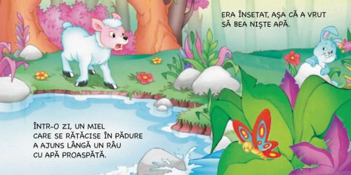 Set de 5 carticele - Cele mai frumoase fabule - La Fontaine - Jean de La Fontaine