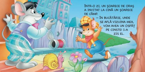 Set de 5 carticele - Cele mai frumoase fabule - La Fontaine - Jean de La Fontaine