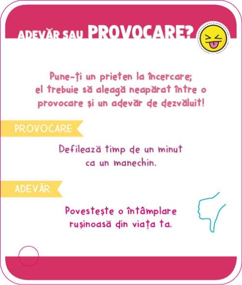 Provocari istete: Poti sau nu poti? - Aurore Meyer