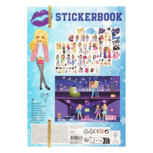 Carte cu stickere imbraca-ma! Besties