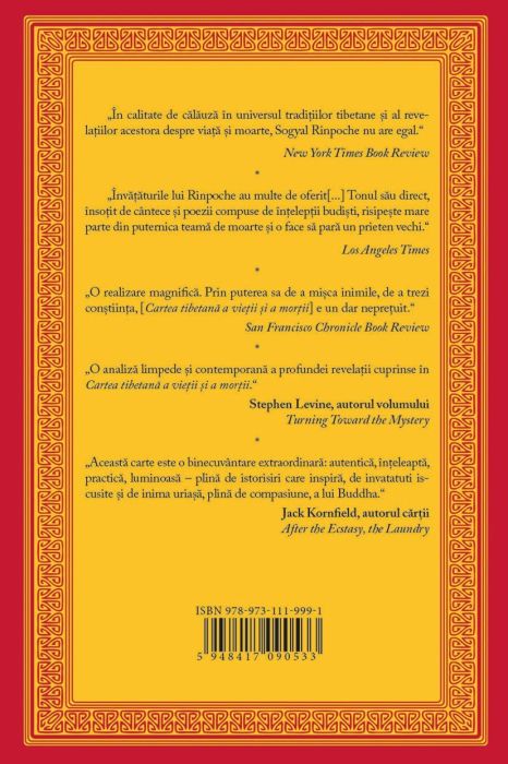 Cartea tibetana a vietii si a mortii - Sogyal Rinpoche