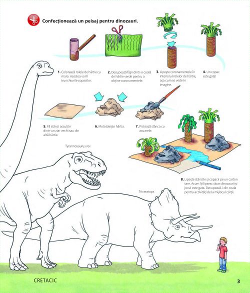 Carte de activitati cu .... Dinozauri - Stefan Richter