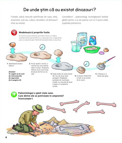 Carte de activitati cu .... Dinozauri - Stefan Richter