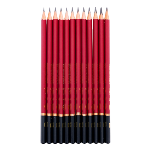 Creion negru 2h-8b daco 12/set cg7012