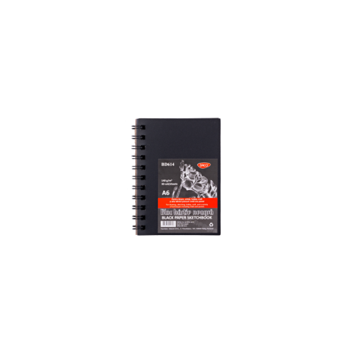 Bloc a6 hartie neagra 140g 30 file daco bd614